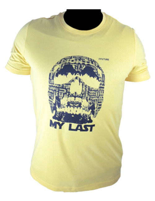 features-t-shirt-myfuture-mylast-skull-yellow