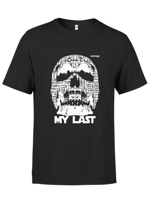 shell-t-shirt-myfuture-mylast-skull-black-digit-01