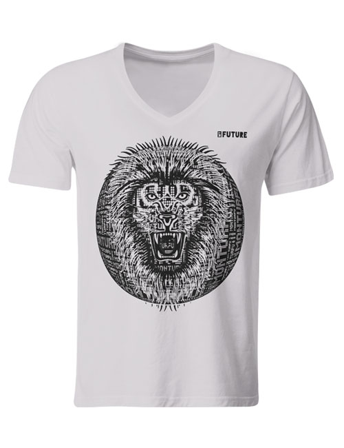 T-shirt-Myfuture-lion-roar-digital-ash-heather-01