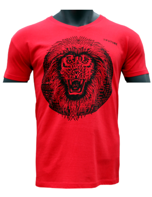 beautiful-t-shirt-lion-roar-rouge-01